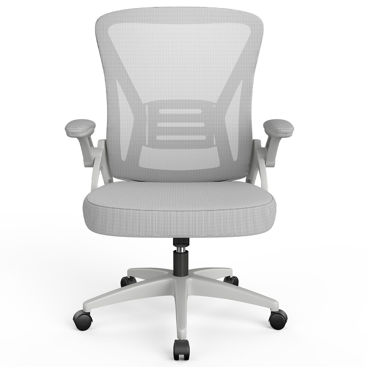 Office Chair Ergonomic Desk Chair with 90° Flip-up Armrest, Height Adjustable Office Desk Chair