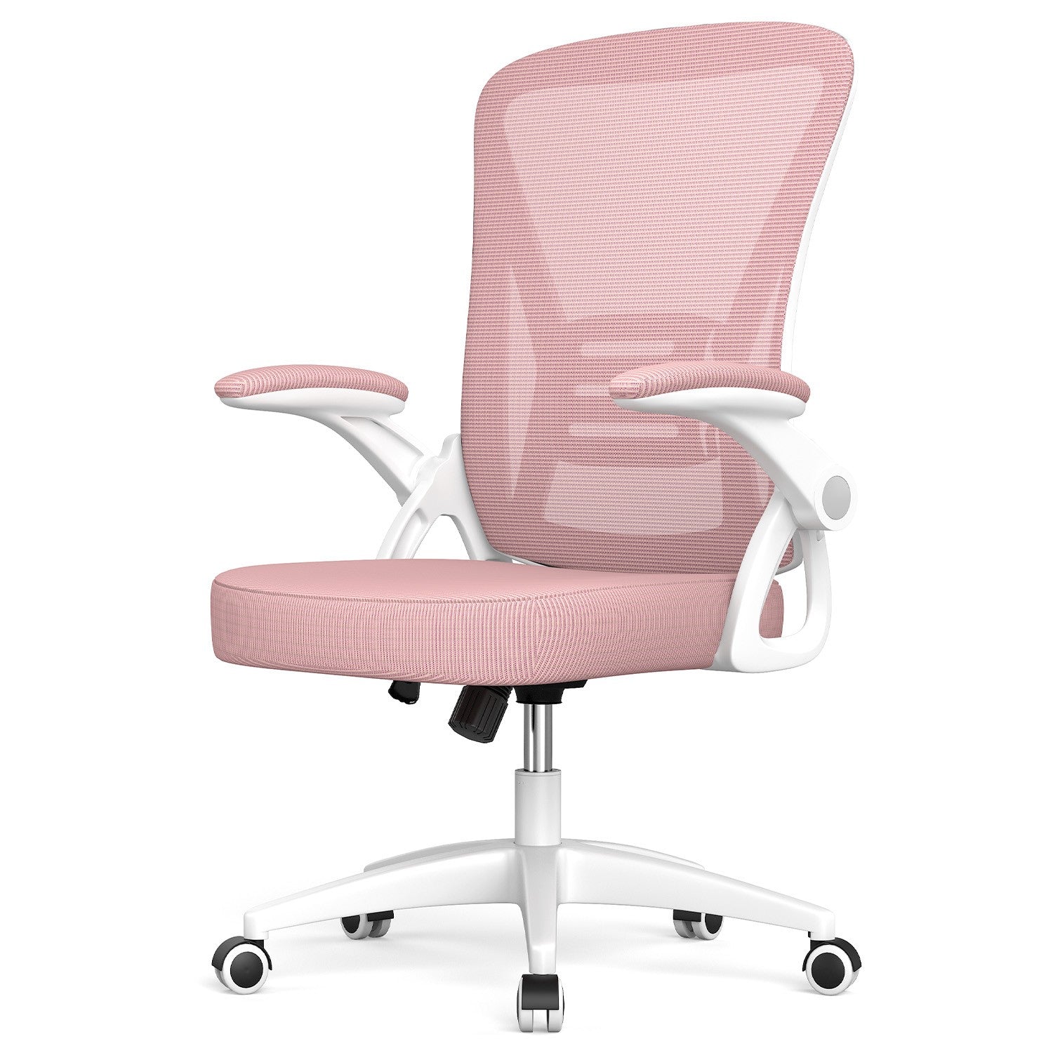Office Chair Ergonomic Desk Chair with 90° Flip-up Armrest, Height Adjustable Office Desk Chair