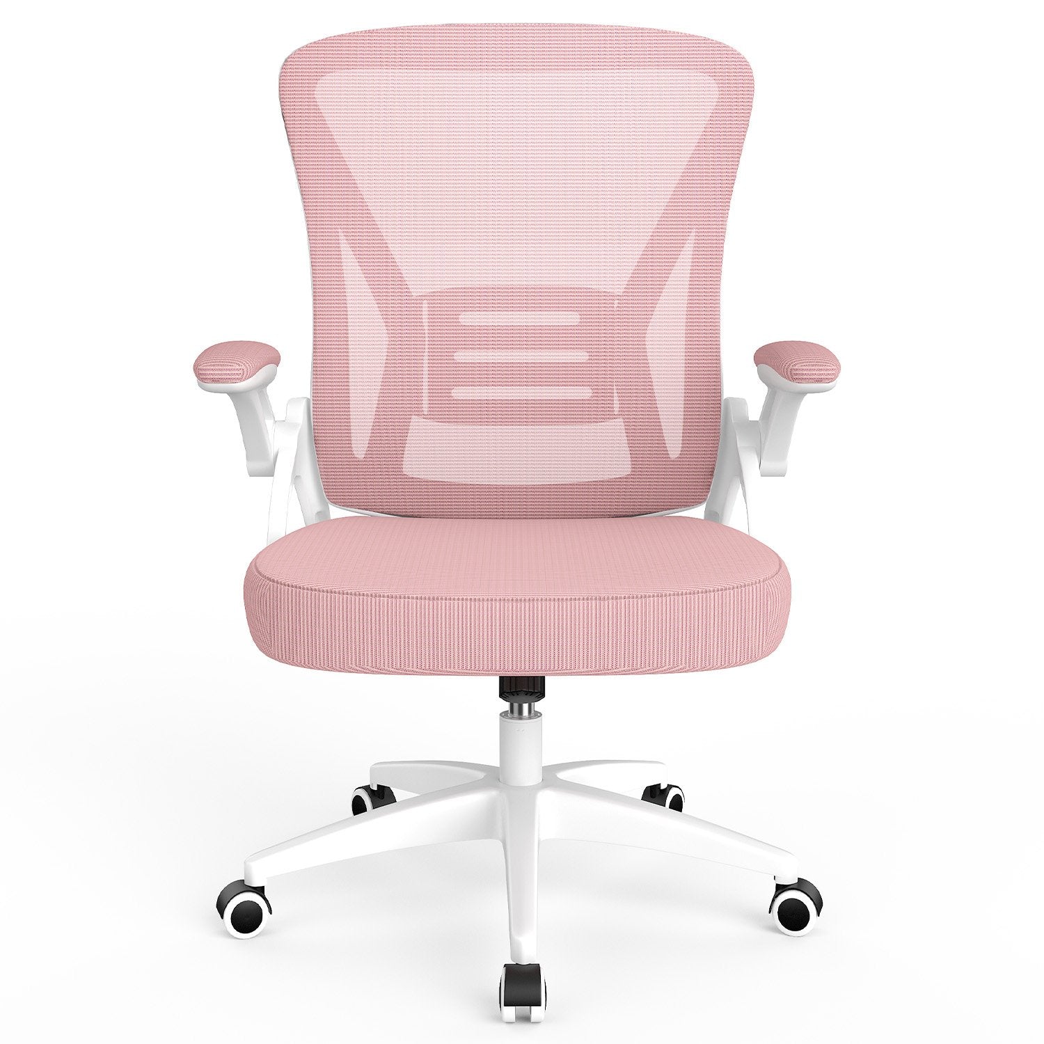 Office Chair Ergonomic Desk Chair with 90° Flip-up Armrest, Height Adjustable Office Desk Chair