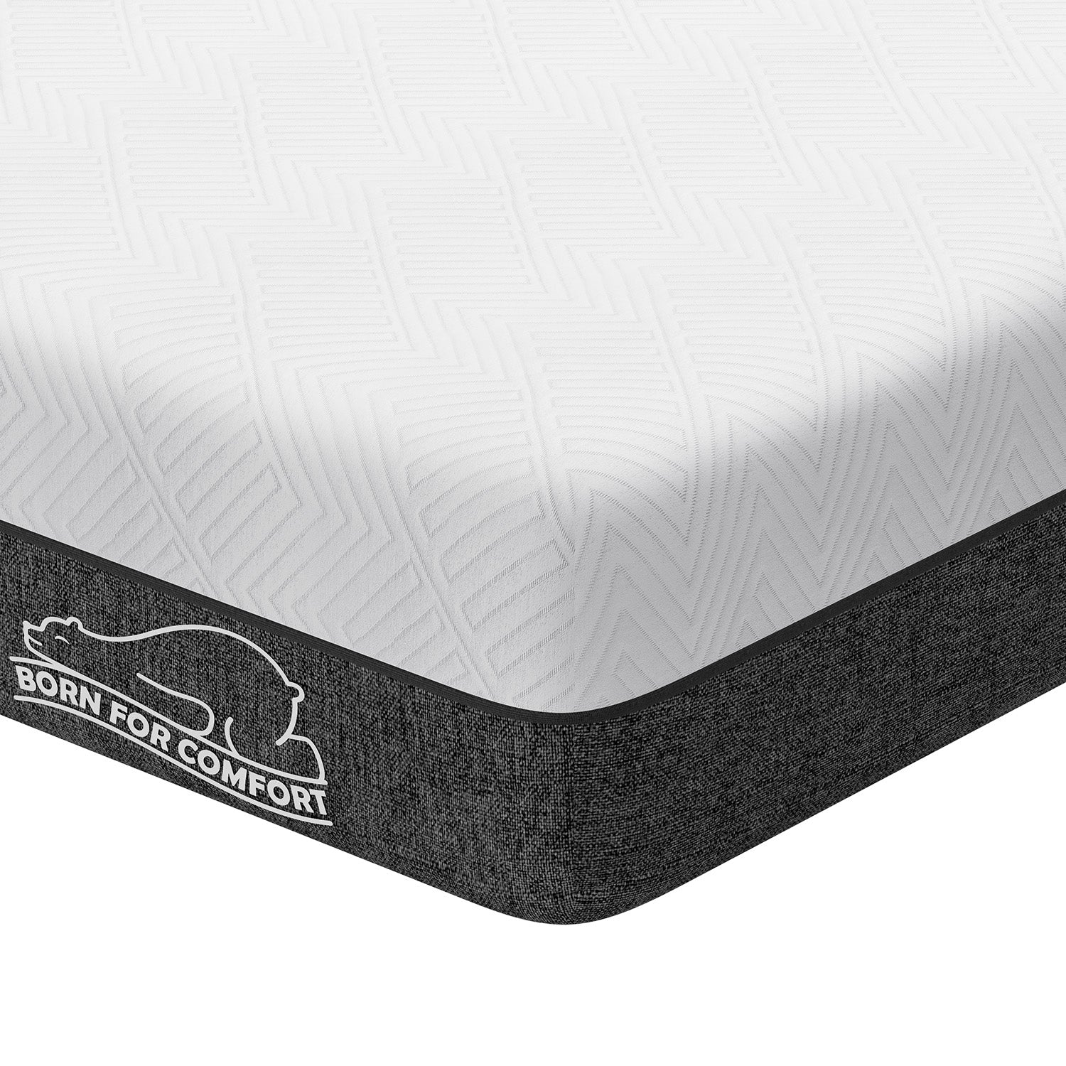Memory Foam Mattress, Soft Fabric, Skin-friendly Mattress, Breathable Cover, 2 Layer for More Supportive