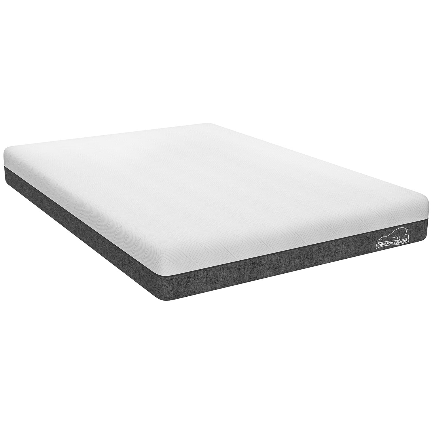 Memory Foam Mattress, Soft Fabric, Skin-friendly Mattress, Breathable Cover, 2 Layer for More Supportive
