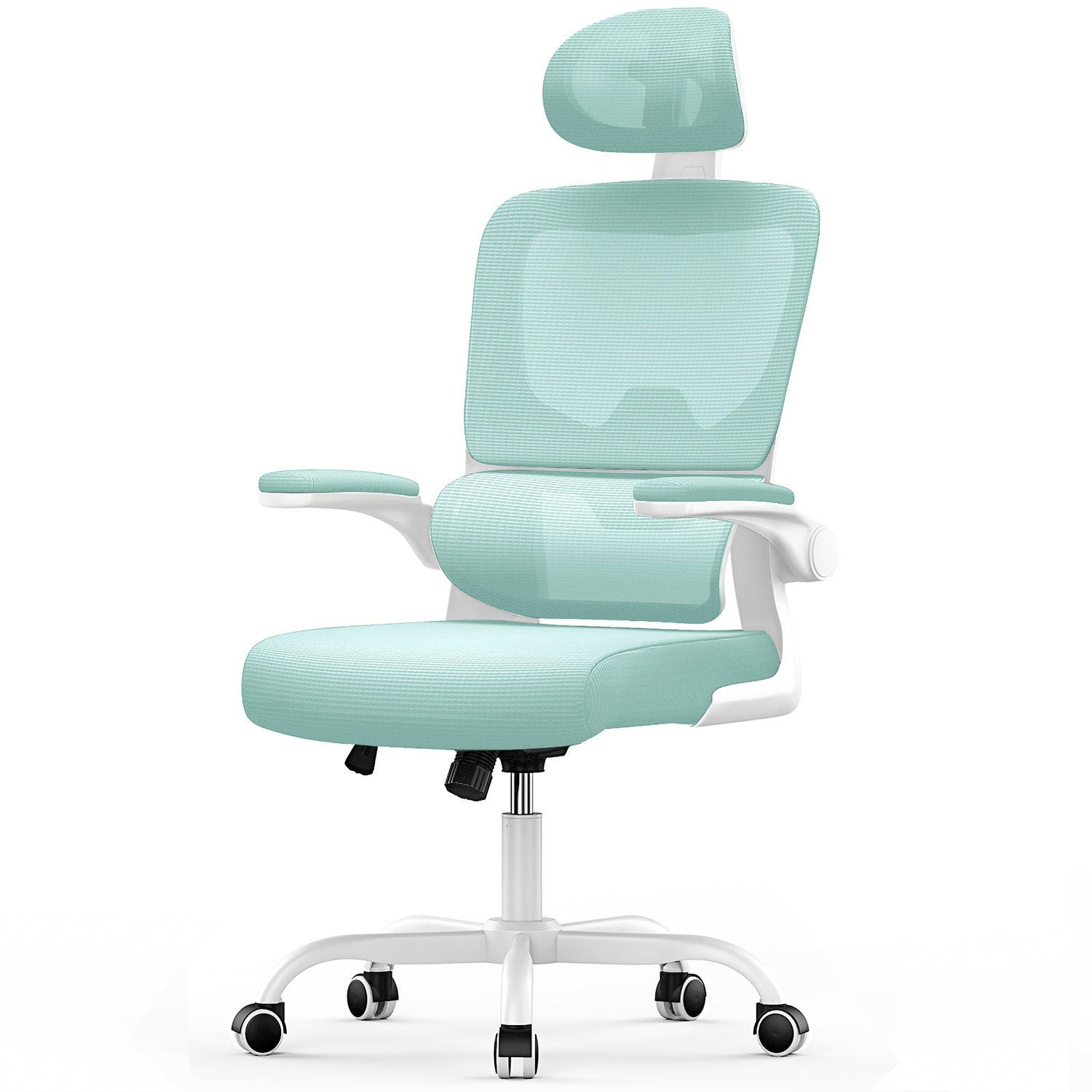 Office Chair Ergonomic Desk Chair, Executive Swivel Computer Chair with Padded Seat Cushion for Home/Office, Max Load 150kg