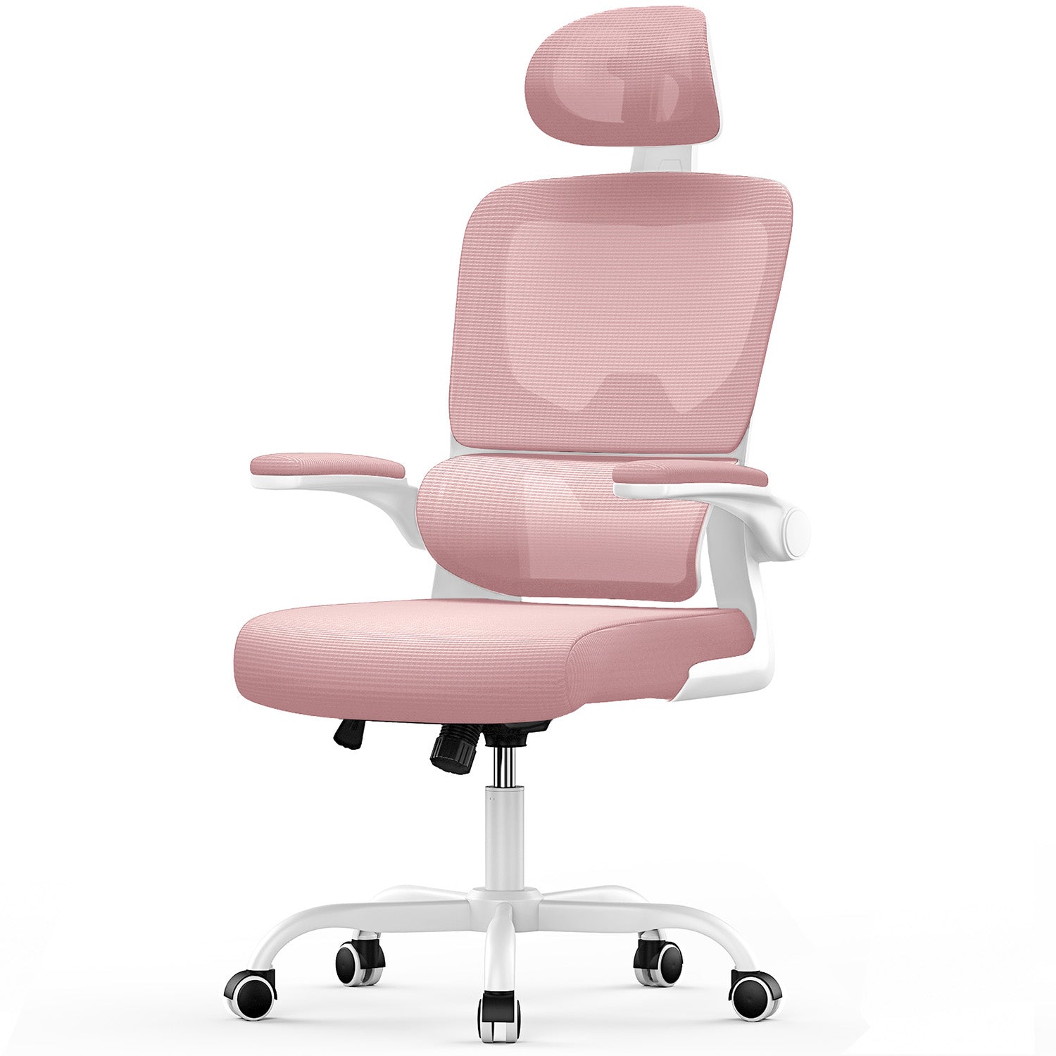 Office Chair Ergonomic Desk Chair, Executive Swivel Computer Chair with Padded Seat Cushion for Home/Office, Max Load 150kg