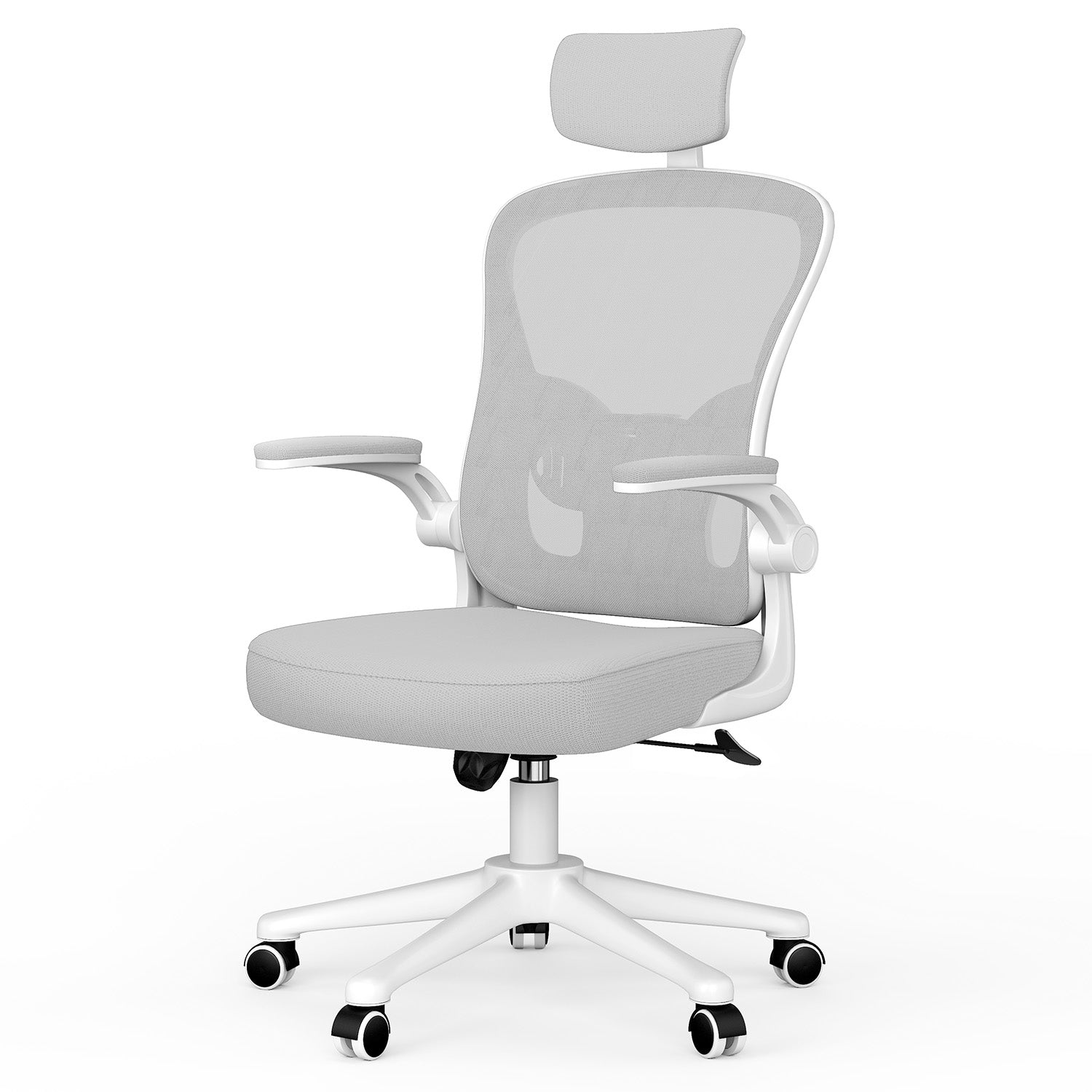 Office Chair Ergonomic Desk Chair, Executive Swivel Computer Chair with Padded Seat Cushion for Home/Office, Max Load 150kg