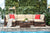 6 Seater Garden Furniture Set  For Lawn Backyard Poolside